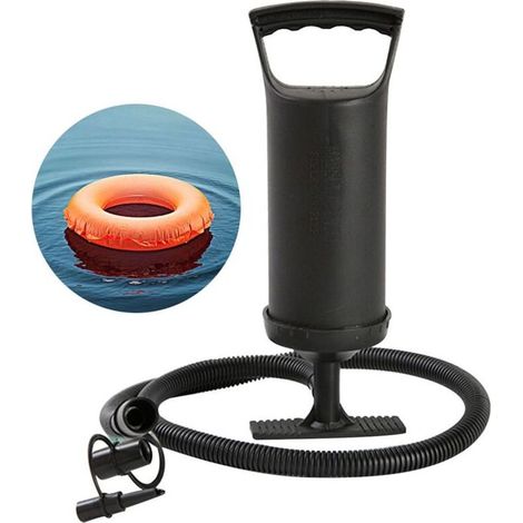 Pompe À Air - Manuel Double Action - Pour Anneaux De Natation Ballons Ballons De Yoga - 30 X 10,5 X 10,5 Cm - 1 Pièce (1/4)