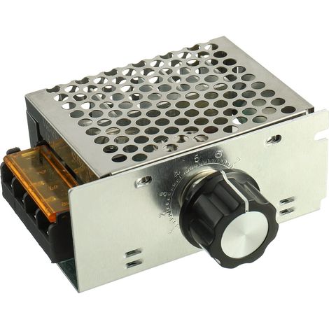 Regolatore di tensione elettronico SCR ad alta potenza da 4000 W, regolatore di velocità del motore CA da 220 V, dimmer, termostato
