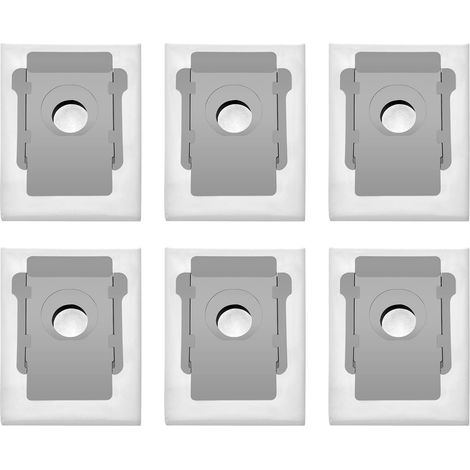 6 Sacs Aspirateur iRobot Roomba – Pour i7 i3 i4 i6 j7 i8 S9 E5 E6 E7 Clean Base (1/5)