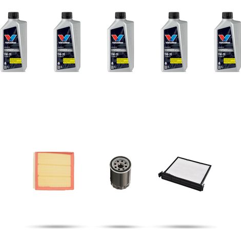 Kit tagliando 3 FILTRI e 5L OLIO compatibile con Subaru Forester (SK) 2.0 awd 115kw dal 2018 (1/5)
