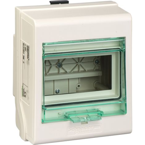 Schneider Electric – Connecteur 32A pour appareillage modulaire – Boîte de dérivation 135x165mm – Indice de protection IP44 – Raccordement pré-câblé 6/10mm²