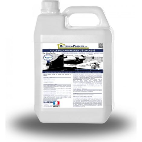 Colle d'accrochage et d'étancheité - 1 L Blanc laiteux - MATPRO (1/4)