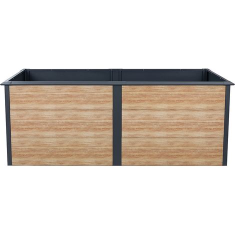 Westmann Hochbeet "Primus-Multi XL", holzoptik / anthrazit, 200 x 100 x 77 cm (1/5)