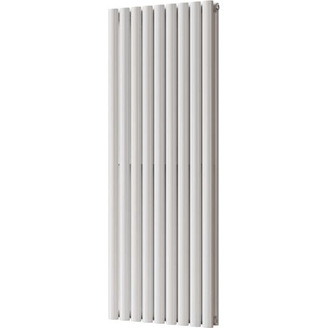 Omeara - White Vertical Radiator H1400mm x W522mm Double Panel