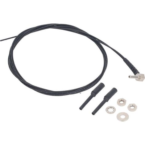 Glasfasersensor, Erfassungsbereich 0 bis 530 mm, M3 reflektierender Typ, optisches Glasfaser-Sondenkabel (1/4)