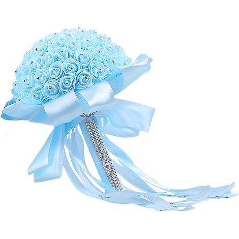 1 bouquet de mariée à la main (1/3)