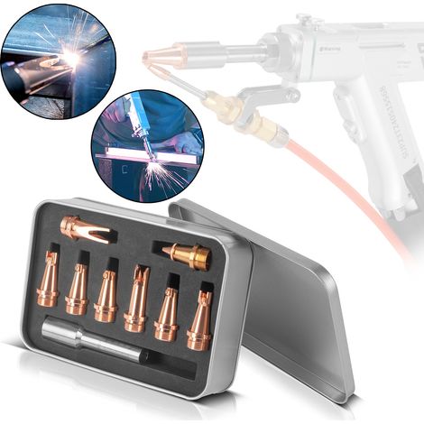 STAHLWERK Set di 9 ugelli laser accessori professionali per torce di saldatura laser SUP 23T