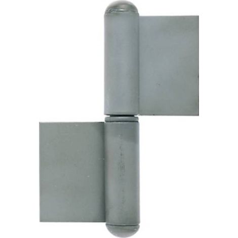20 x FISCE A SALDARE FERRO C/ROND 1222 62X 56MM SX ACCIAIO LUC