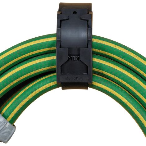 Lot de 10 serre-câbles noirs (360 mm x 42 mm), refermables, réutilisables, fixables, super durables, résistants aux UV, à la chaleur, ultra larges (1/5)