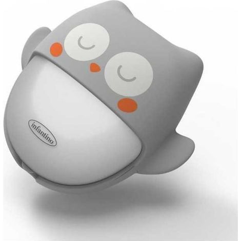 Luz nocturna nómada recargable búho - INFANTINO - Luz nocturna - Gris - Unisex - Bebé (1/3)