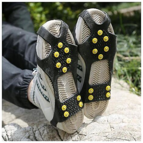 paire de pointes antidérapantes pour chaussures d'escalade sur glace et neige (1/3)