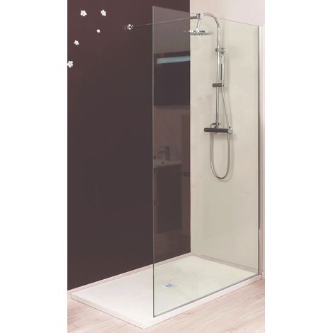 ONDEE - Mamparas de baño ITALIANA - vidrio templado - transparente - 120x200x0,8cm (1/4)