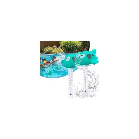 A Lot de 2 thermomètres flottants pour piscine - Pour piscines intérieures et extérieures, baignoires, aquariums, étangs (1/4)