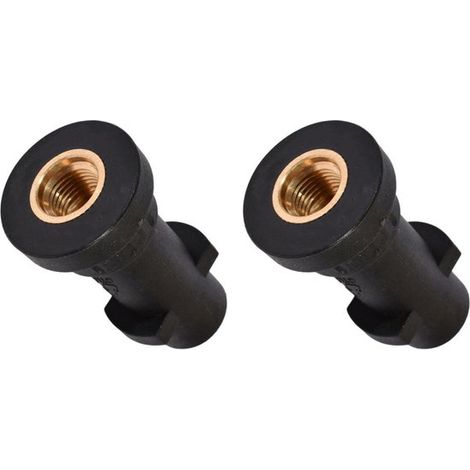 Bosch - adaptateur baïonnette pour lances pulvérisatrices M22 x 1,5 - Kärcher K - Lavor Kew Nilfisk Alto - nettoyeur haute - 2 pièces adaptateur (1/5)