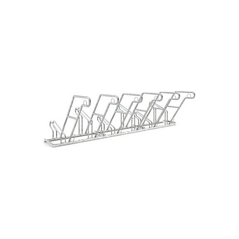 Aparcadero para apoyar bicicletas  modelo 2600 XBF  por un lado