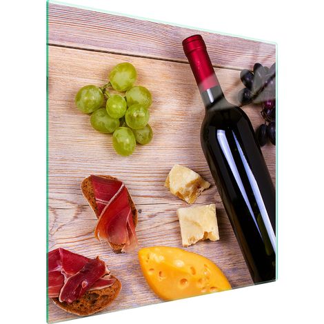 GLAS-SCHUTZPLATTE FÜR HERD 50x52 LEBENSMITTEL (1/5)
