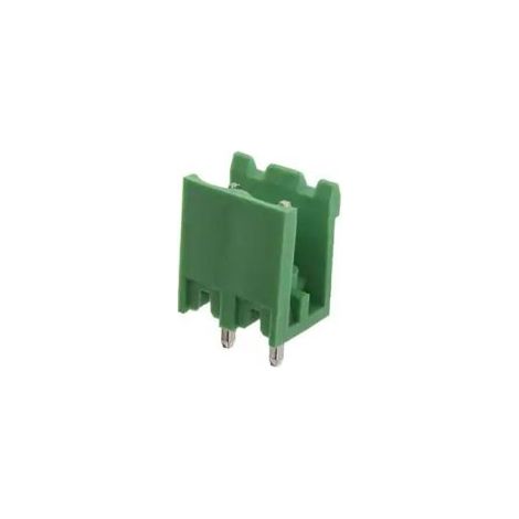 Bornier pour CI RS PRO 2 contacts 1 rangée(s) pas de 5.08mm ( Prix pour 1 )