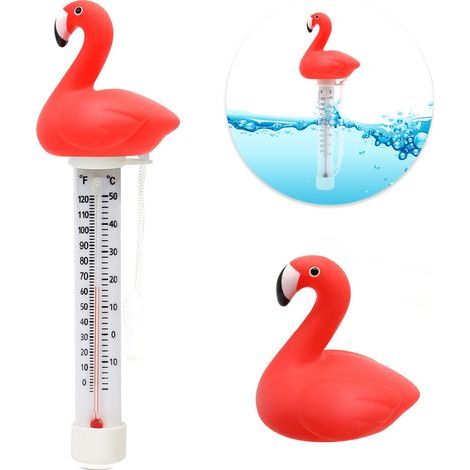 Floating thermometer for swimming pools, for measuring the water temperature of pools, spas, jacuzzis and aquariums - AquaForge (1/5)