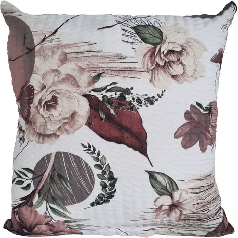 Federa in corteccia 40x40 bianco polvere, giardino romantico