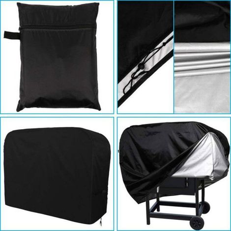 Housse de protection pour barbecue (80 x 66 x 100 cm) (1/4)