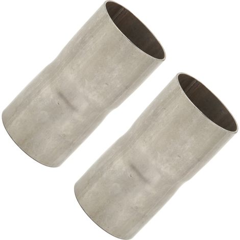2 raccords de tuyau d'échappement de 1,75 po à 1,75 po de diamètre intérieur, adaptateurs de tuyau à tuyau (1/5)