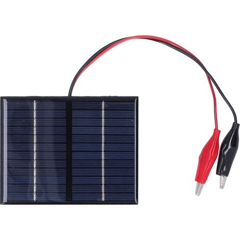 Panneau solaire 1,5 W 12 V en polysilicium à haut rendement, portable et léger, pour montage DIY. (1/5)
