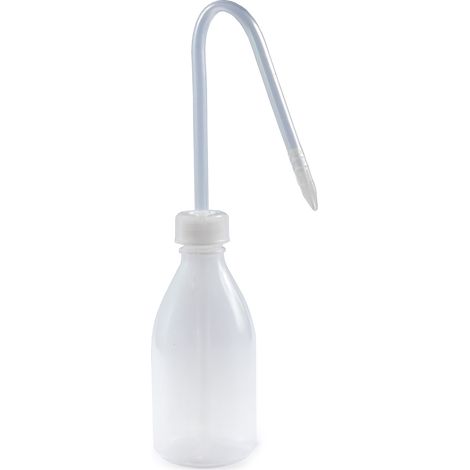 Botella de lavado, enjuagador de manchas, dispensador de líquido, plástico blando, LDPE, 250 ml