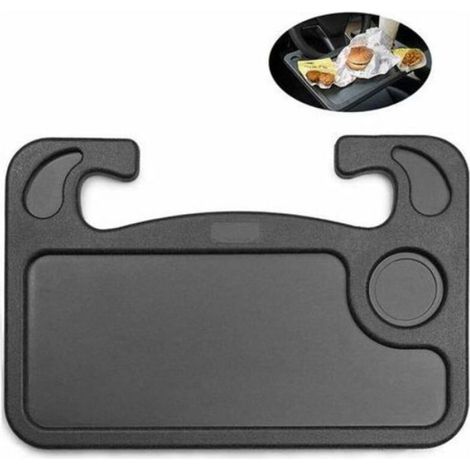 Plateau De Volant Voiture Portable,Volant Plateau Bureau Voyage, Table À Maner Porte-Obelet Voiture, Voiture Camion Pour Ordinateu (1/4)