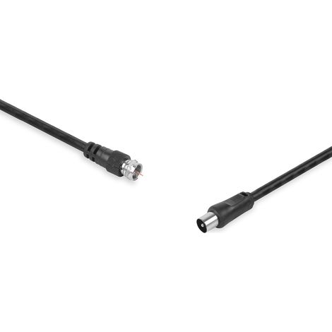 Cable de antena con conector F - Conector para TV SAT vitalco Cable de antena con conector F - Conector para TV SAT vitalco 1,5 m (AK54/L4) (1/5)