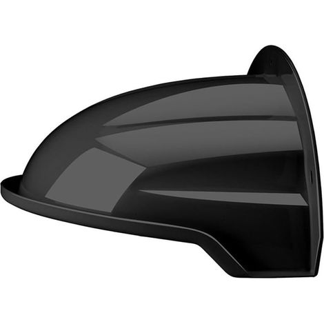 Housse de protection pour caméra extérieure - Résistant au soleil et à la pluie - Résistant aux intempéries - Pour boîtier de surveillance - Support mural - Noir et blanc - 20 x 20 x 15 cm (1/5)