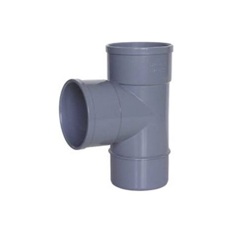 Te 90º Macho Hembra PVC Evacuación Crearplast  Medidas  Accesorios Fontanería: 90.90º