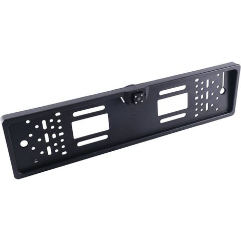 Cadre de plaque d'immatriculation européen haute définition avec éclairage LED, caméra de recul, styles de cadre de plaque d'immatriculation (1/5)