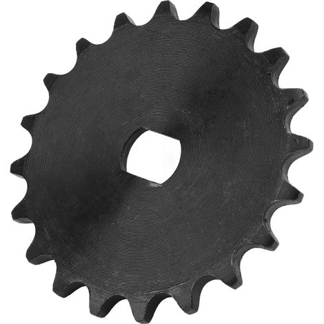 Pignon 420 en acier carbone 20 dents pour moteur MY1020, durable et haute précision, compatible moteurs à engrenages. (1/5)