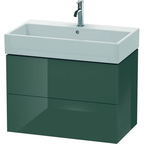 DU WTU L-Cube 544x784x459mm 2 Schubkästen, Dolomiti Grey Hochglanz (1/5)