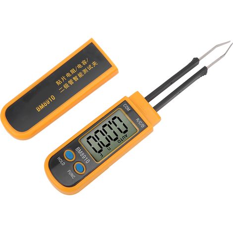 Probador de resistencia-capacitancia BM8910 con pinza para cables (1/5)