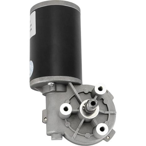 Moteur à courant continu à faible vitesse 24 V CC à montage à droite, réducteur 80 W, connexion des fils Faible bruit, large gamme d'applications (1/5)