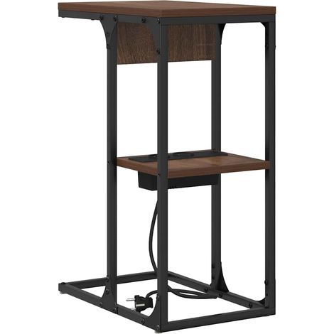 Maison Exclusive - Armadio da Notte Rovere Marrone 41,5 x 26 x 60,5 cm (1/5)