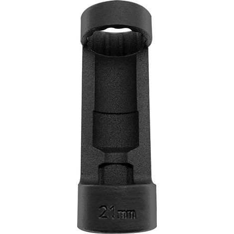 Pobinet de noix de jambe de force, 12 points 1/2 '' Drive de suspension à outils Réparation de voitures (21 mm noir). (1/5)