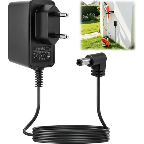 Ladegerät für STIHL FSA45, HSA 45, BGA45 22,5 V 0,65 A Akku-Ladegerät, kompatibel mit Rasenmäher 45114005603 und 45114005602