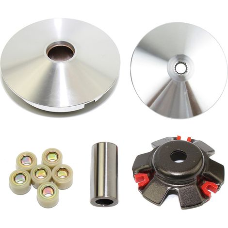 ATV150 Variateur Kit Racing, Moto Racing Variateur Kit Remplacement Haute Performance pour Scooter Chinois 4 Temps Cyclomoteur GY6125 (1/4)