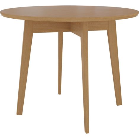 Mesa Racine 123, Marrón, 75x0x0cm, MDF, Madera (1/3)