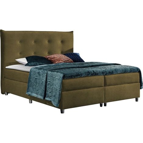 Cama continental Titulus, Zetta 297, Continental, Doble, 200x200, Tapiz, Somieres, 204x219x126cm (1/5)