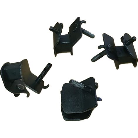 Kit 4 Tacos Silentblock Para Generador 2 Kw  Ref 300085