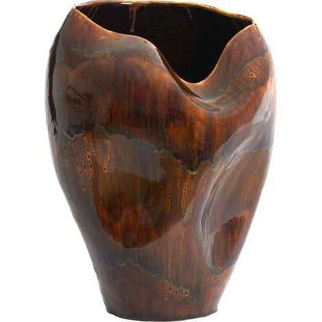 Vaso de cerámica Light & Living AZURA marrón oscuro – Ø39x53 cm
