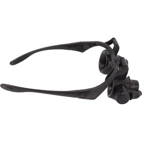 Loupe frontale à double lentille avec éclairage LED pour la réparation de bijoux et de montres (1/5)