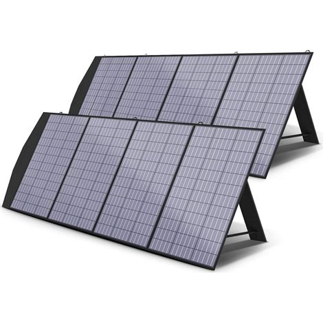 Allpowers – Panneau solaire pliable 200W – Efficacité 22% – Dimensions déplié 2230x650mm – Poids 6,3kg – Sortie MC-4 pour générateurs solaires