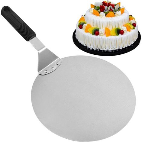 Pelle à pizza en acier inoxydable de 30 cm – Outil de cuisine durable et multifonctionnel (1/5)