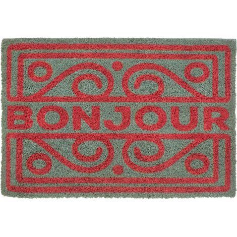 Premier Housewares Neon Bonjour Doormat (1/2)