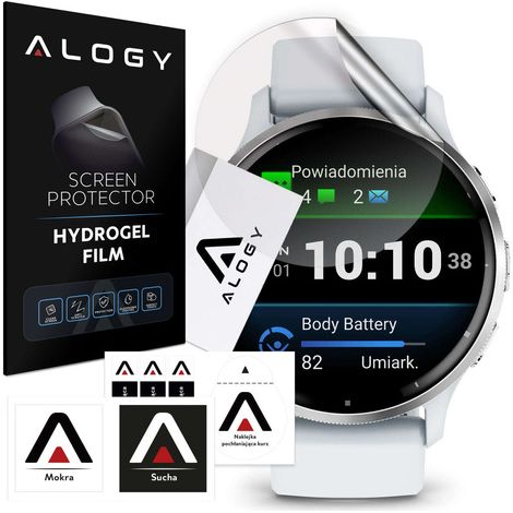 Pellicola protettiva in idrogel Alogy per smartwatch Garmin Venu 3 da 45 mm (1/5)
