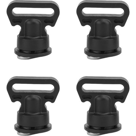 Toivize - Set di 4 elementi di fissaggio per ringhiere marine in nylon ad alta resistenza, ideali per barche, kayak e gommoni. (1/5)